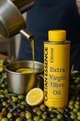 Olivenöl mit Citrus - Olivenöl mit Citrus – Das Herzstück kretischer Ölkunst