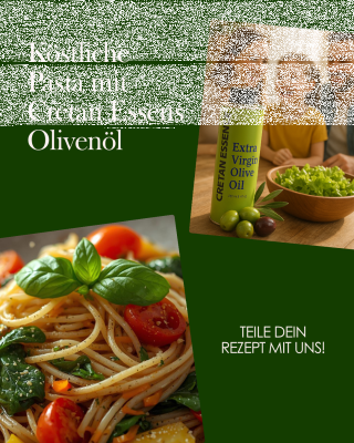 Pasta mit kretischem Olivenöl - Pasta mit kretischem Olivenöl – Einfach &amp; Mediterran genießen